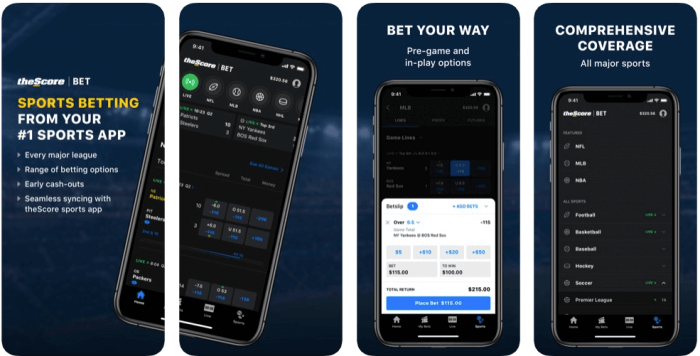 theScore Sports Betting App
