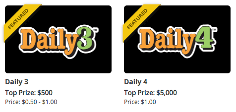 Michigan Lottery Daily 3 & 4